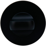 Завертка SILLUR OL M.BLACK матовый черный