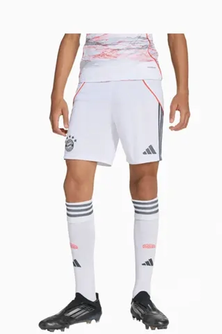 Шорты adidas FC Bayern 25/26 Away Junior - белый