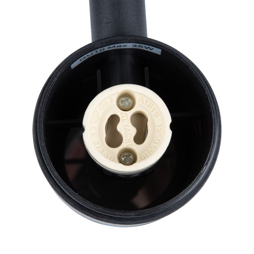 UUL-S22D-2x35W-GU10 IP65 BLACK Светильник уличный. под две лампы GU10. Архитектурный накладной. Корпус черный. TM Uniel