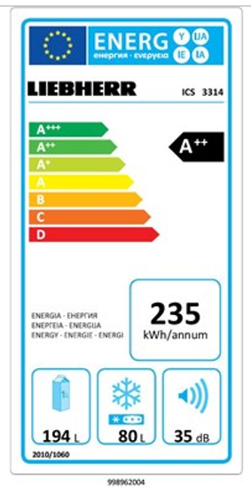 Встраиваемый холодильник Liebherr ICS 3314