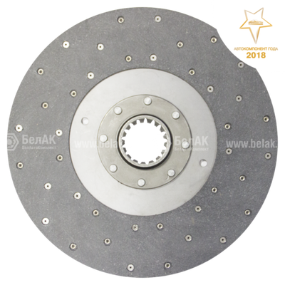Диск (ан.01М-21С6) сцепления ведомый А-01 БелАК
