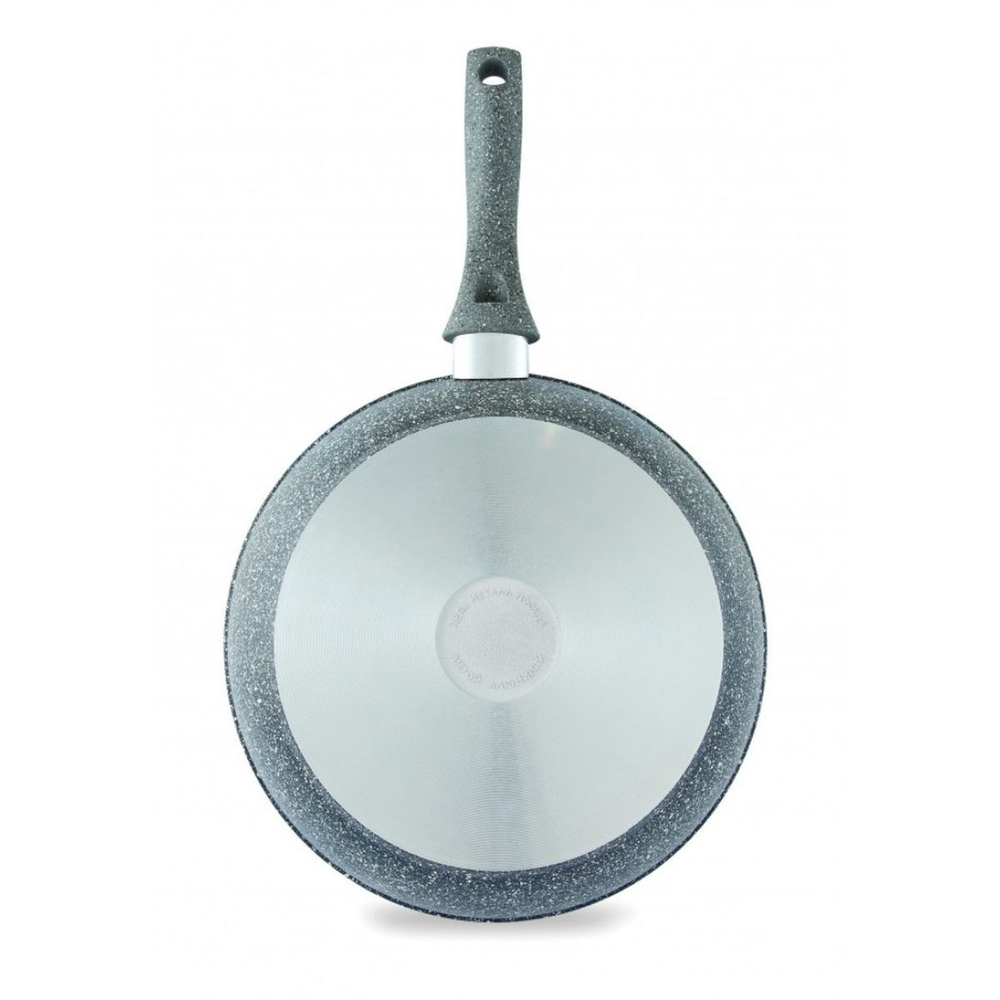 Сковорода алюминий, 24 см, антипригарное покрытие, Нева Металл Посуда, Байкал, 2524