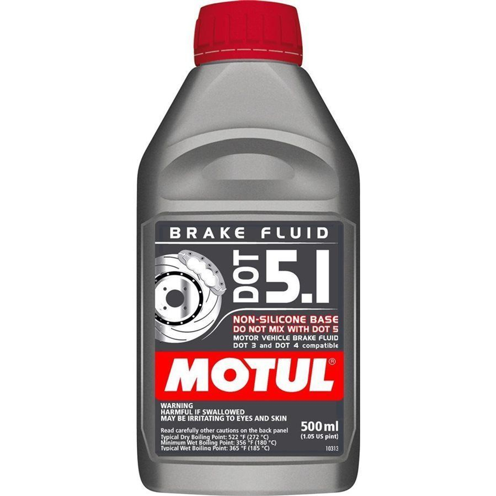 Жидкость тормозная DOT 5.1 Motul синт 0.5л