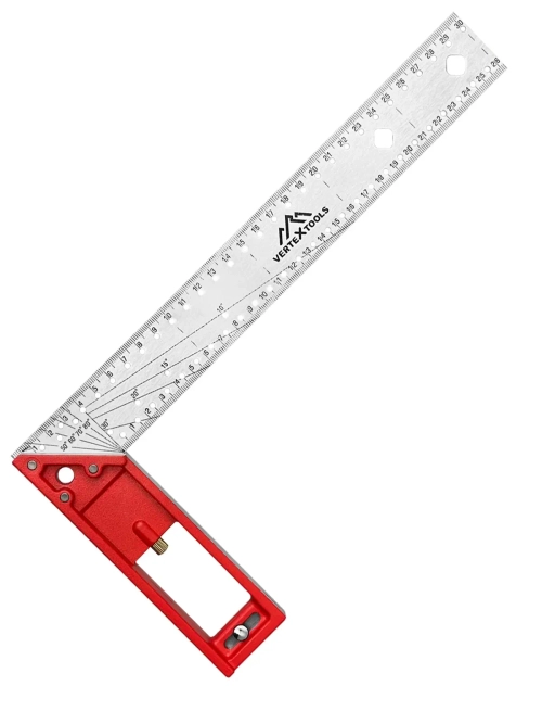 УГОЛЬНИК ИЗМЕРИТЕЛЬНЫЙ VERTEXTOOLS ULTRA-PRECISE 300мм