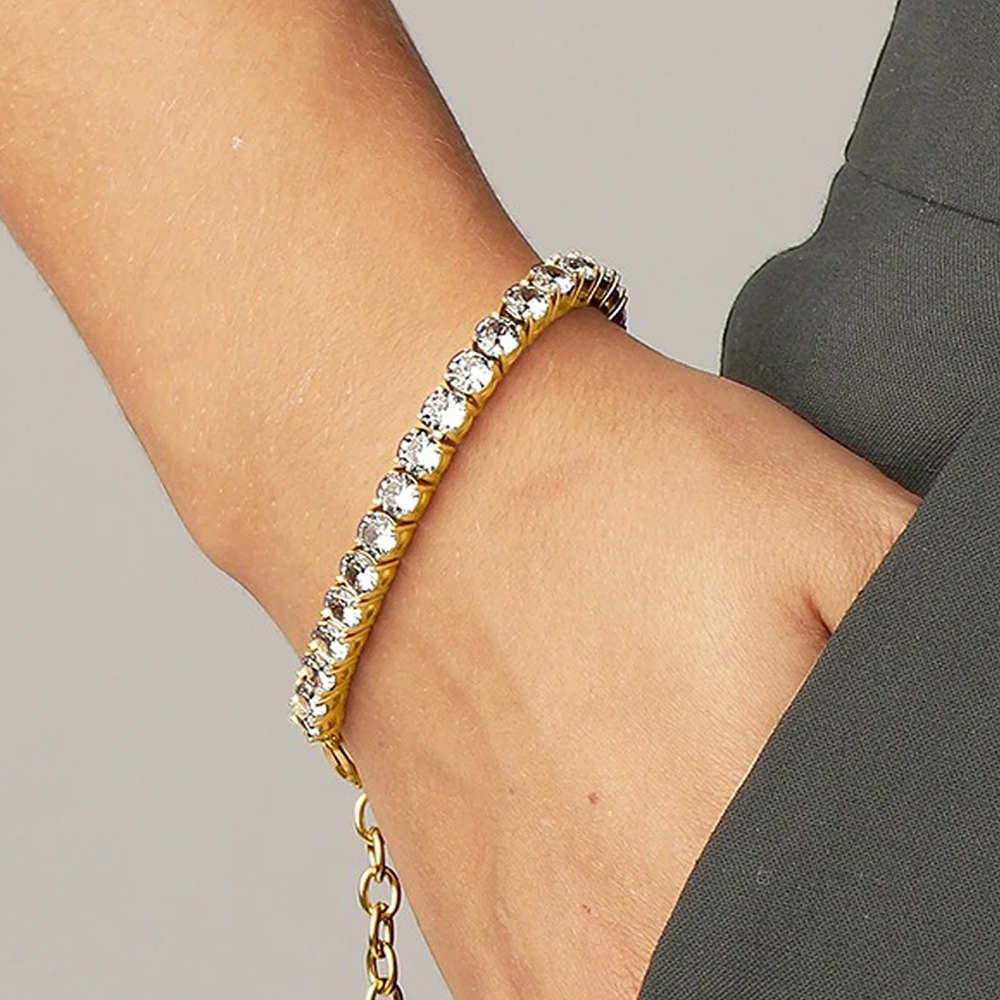 Браслет Dyrberg Kern COBRA SG CRYSTAL 460563