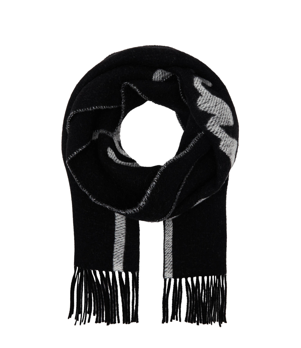 Хлопчатобумажная шаль Armani Exchange - черный(944303 3F153)