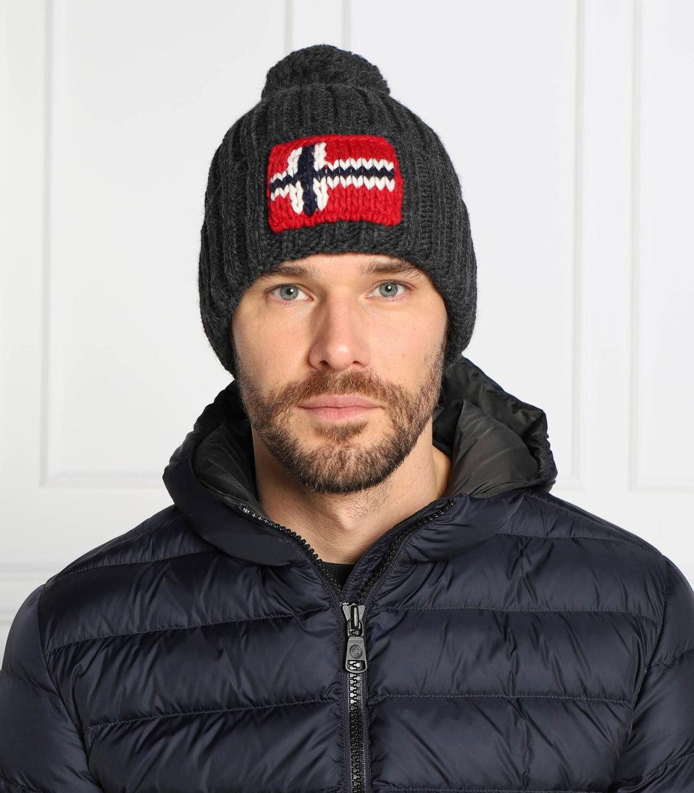 шапка Napapijri - графитовый (NP0A4GKB)