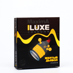 Презерватив LUXE Maxima "Жёлтый Дьявол", 1 шт.