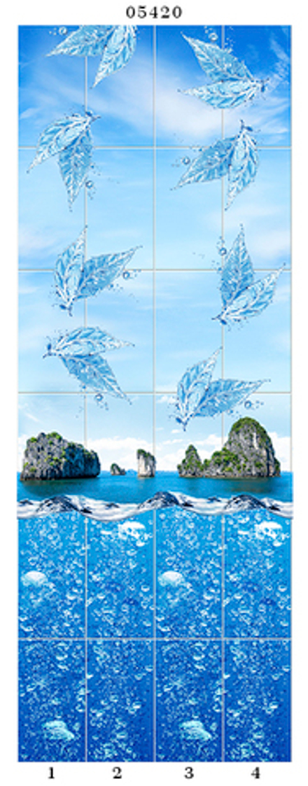 Панель из ПВХ Panda "Всплеск эмоций" арт.05420