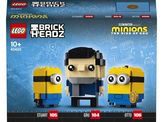 LEGO BrickHeadz 40420 Сувенирный набор Грю, Стюарт и Отто