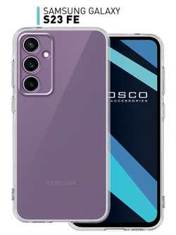 Чехол ROSCO для Samsung Galaxy S23 FE (арт.SS-S23FE-TPU-01-TRANSPARENT )