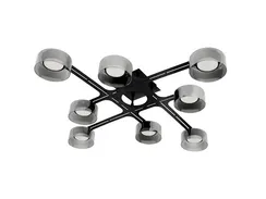 CL-UFO-S001-GX53*8 BK (1) Люстра NW
