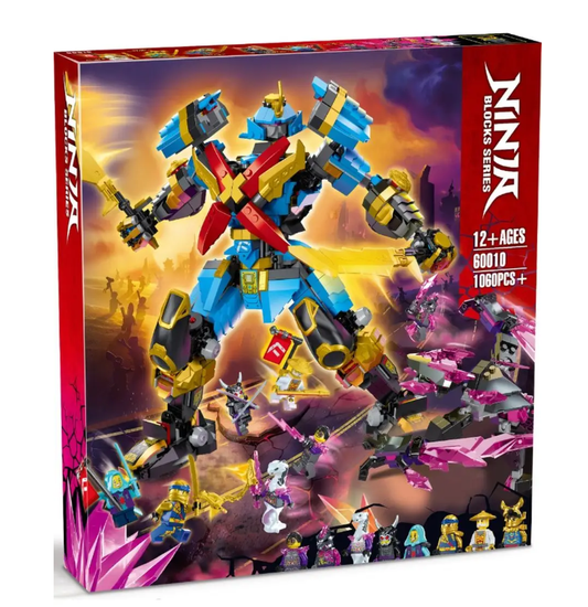 Конструктор NINJA  " Самурай  X" , 1060 дет.