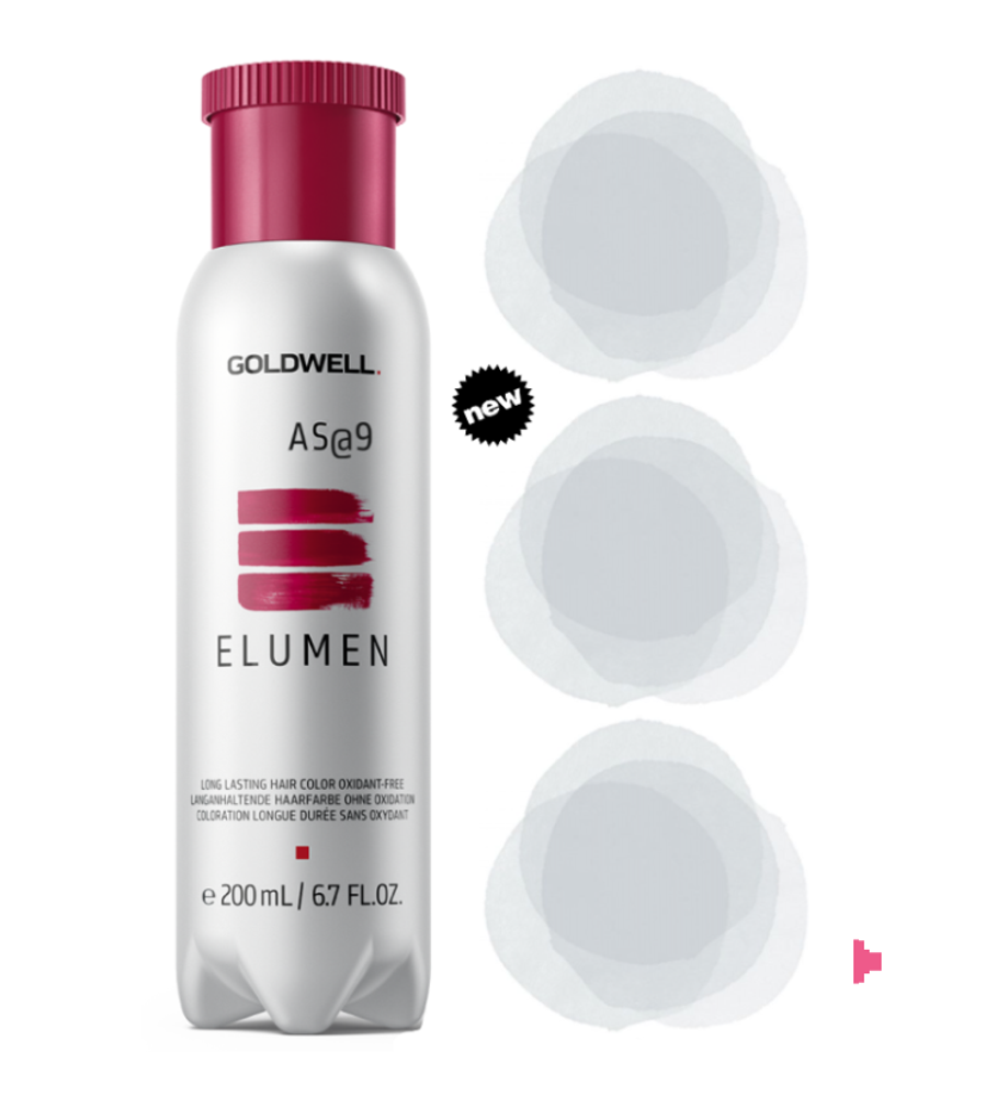 Goldwell Elumen AS@9 пепельно-серебристый 200мл