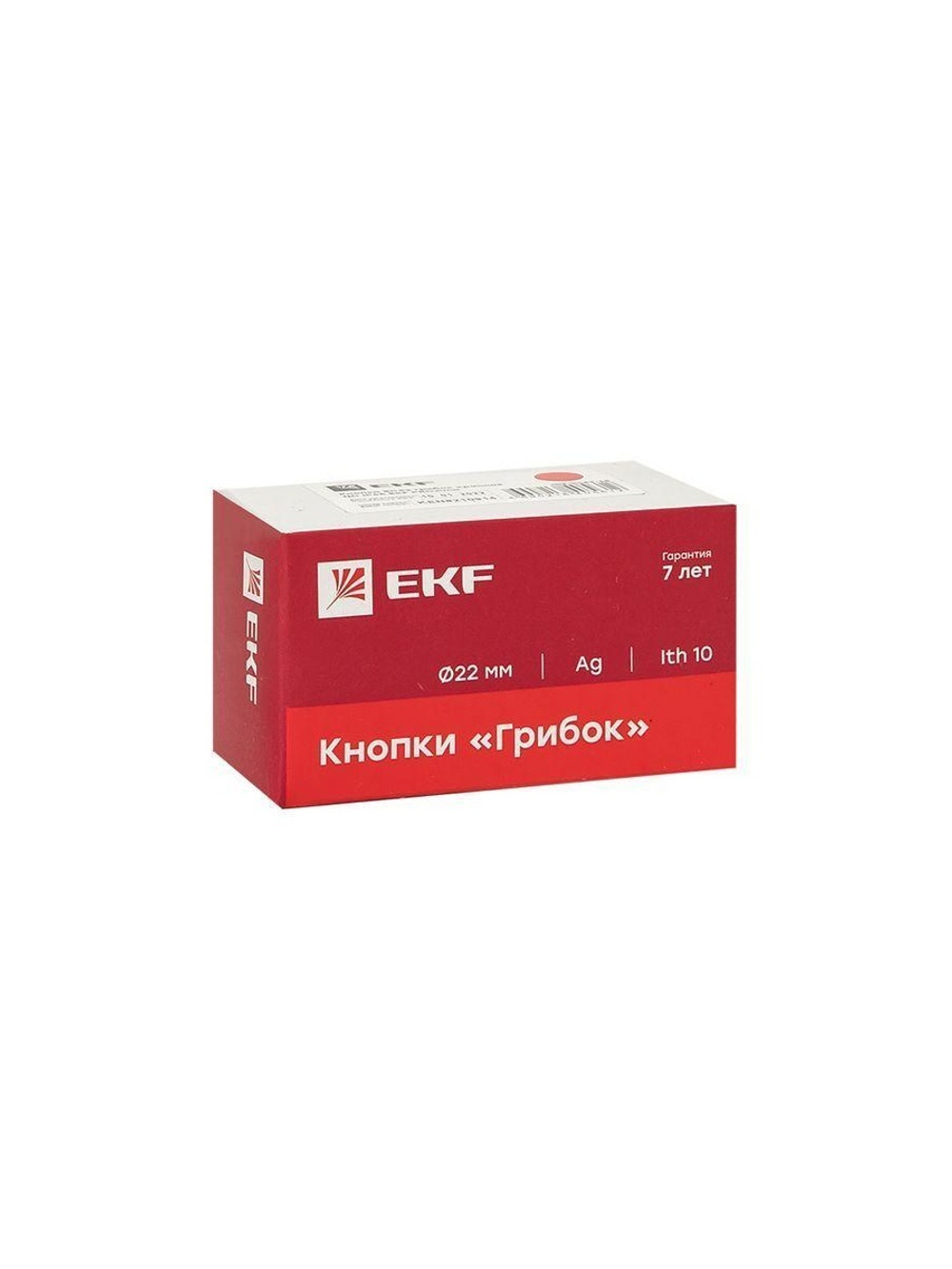 Кнопка "Грибок" BS542 NC IP65 поворотн. красн. PROxima EKF xb2-bs542-65