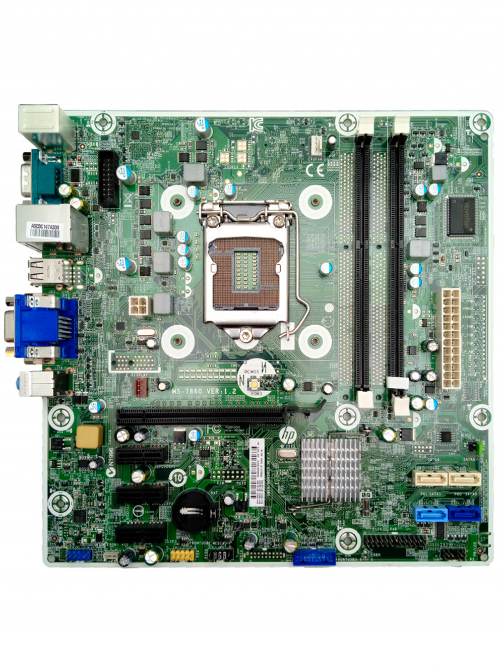 Материнская плата HP MS-7860,  LGA 1150,  Intel Core i3/i5/i7-4xxx, 2 слота DDR3,
