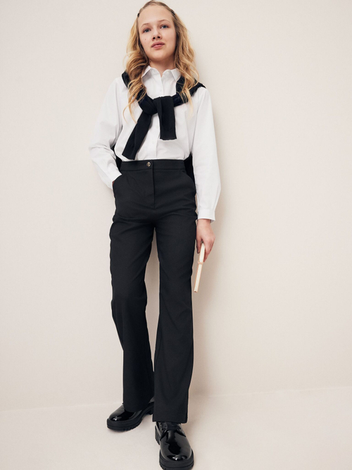 Брюки школьные для девочки Next Q76-863, Черный