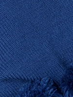 Шарф зимний вязаный с бубонами для детей