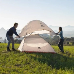 ПАЛАТКА NATUREHIKE CLOUD UP 2 20D NH17T001-T С КОВРИКОМ
