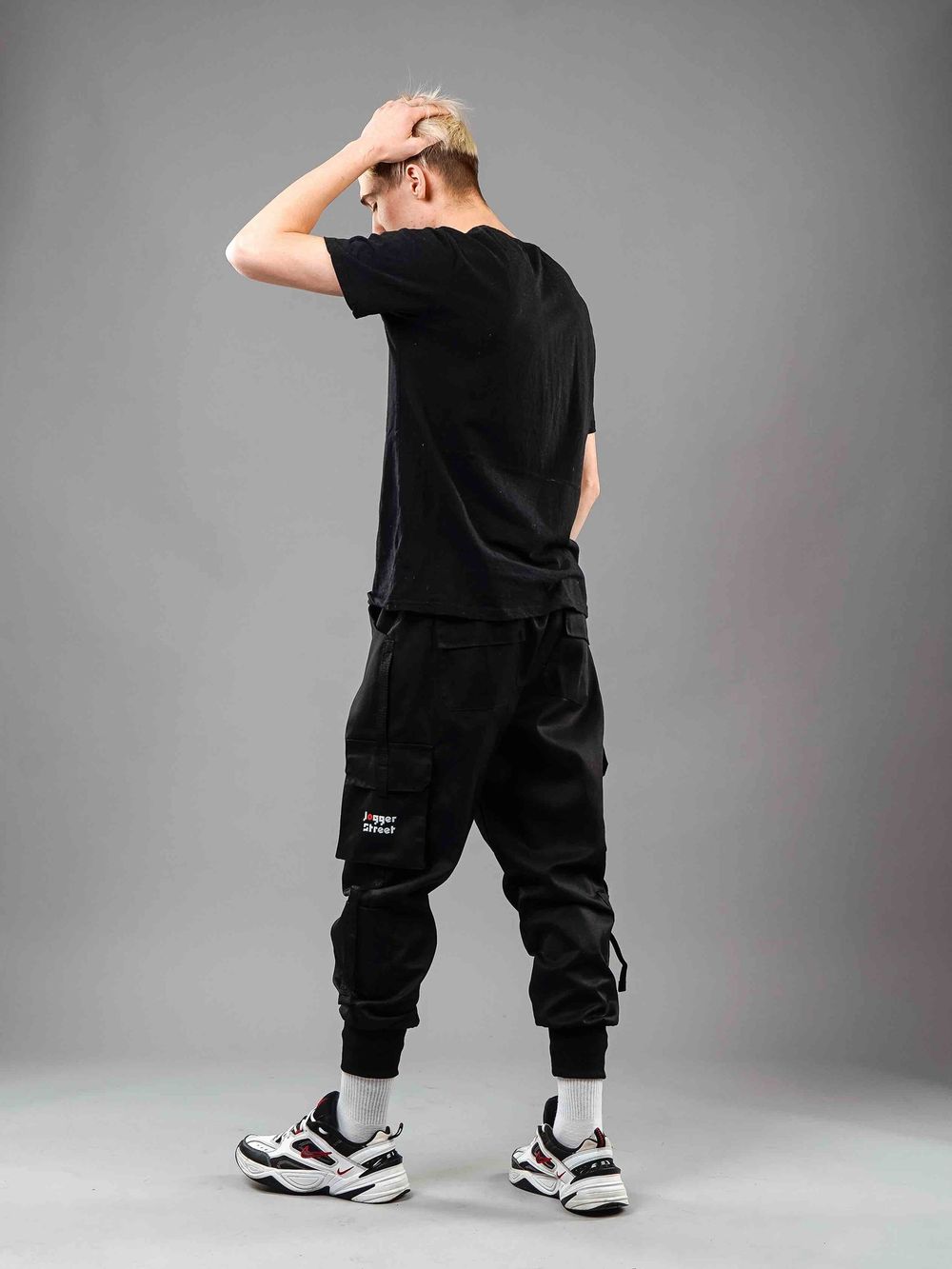 Джоггеры Jogger Street Black Jam Black Pocket