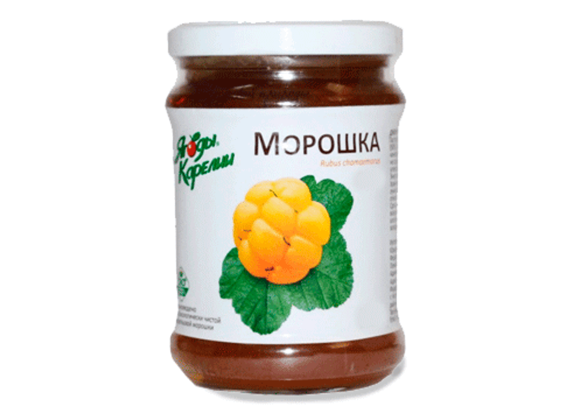 Морошка протертая с сахаром, 280г