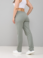 Костюм с брюками КБ-184/оливка-тюльпаны