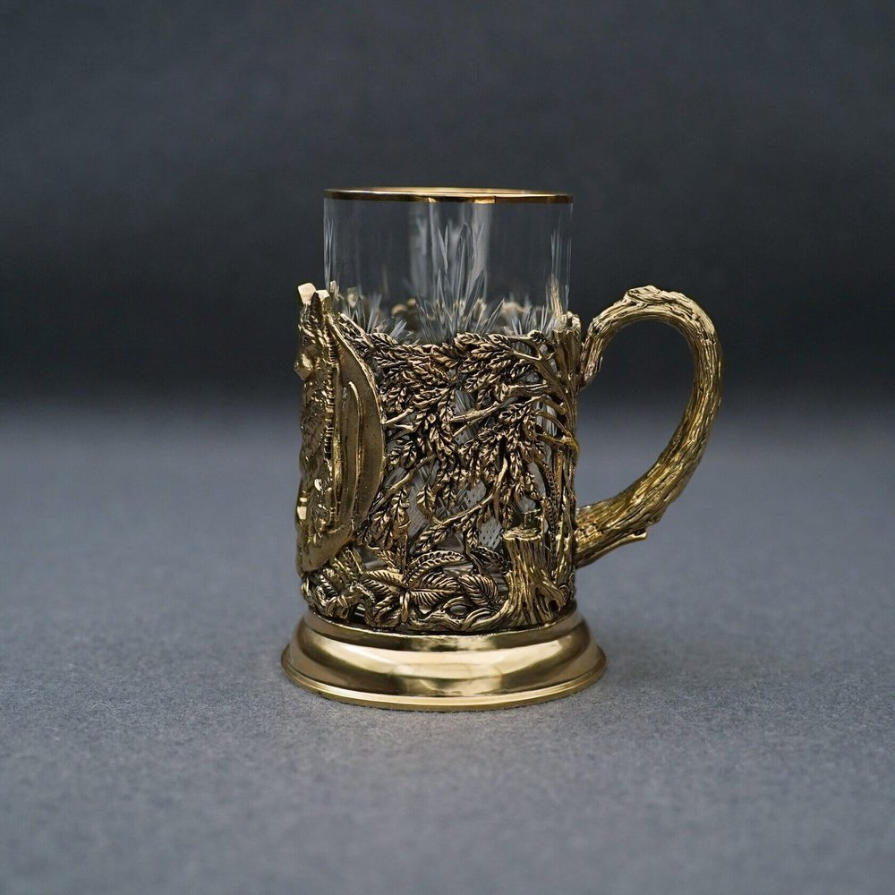 Подстаканник подарочный «Волчья стая»