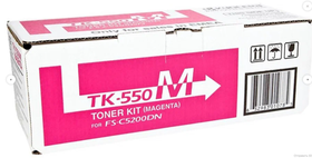 Картридж Kyocera TK-550M, для FS-C5200DN, маджентовый, 6000 стр.