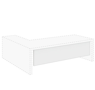 KYO Передняя панель L218 БЕЛЫЙ ГЛЯНЕЦ