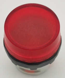 2шт Колпачок лампы сигнальной ABB ML1-100R красный с фиксацией 1SFA611400R1001