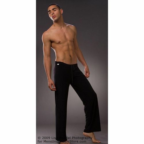 Мужские штаны домашние черные N2N Dream Lounge Pants Black