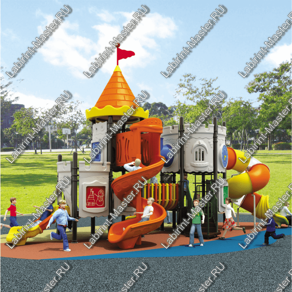 Детская игровая площадка «Кенигсберг» 8x6x5 м