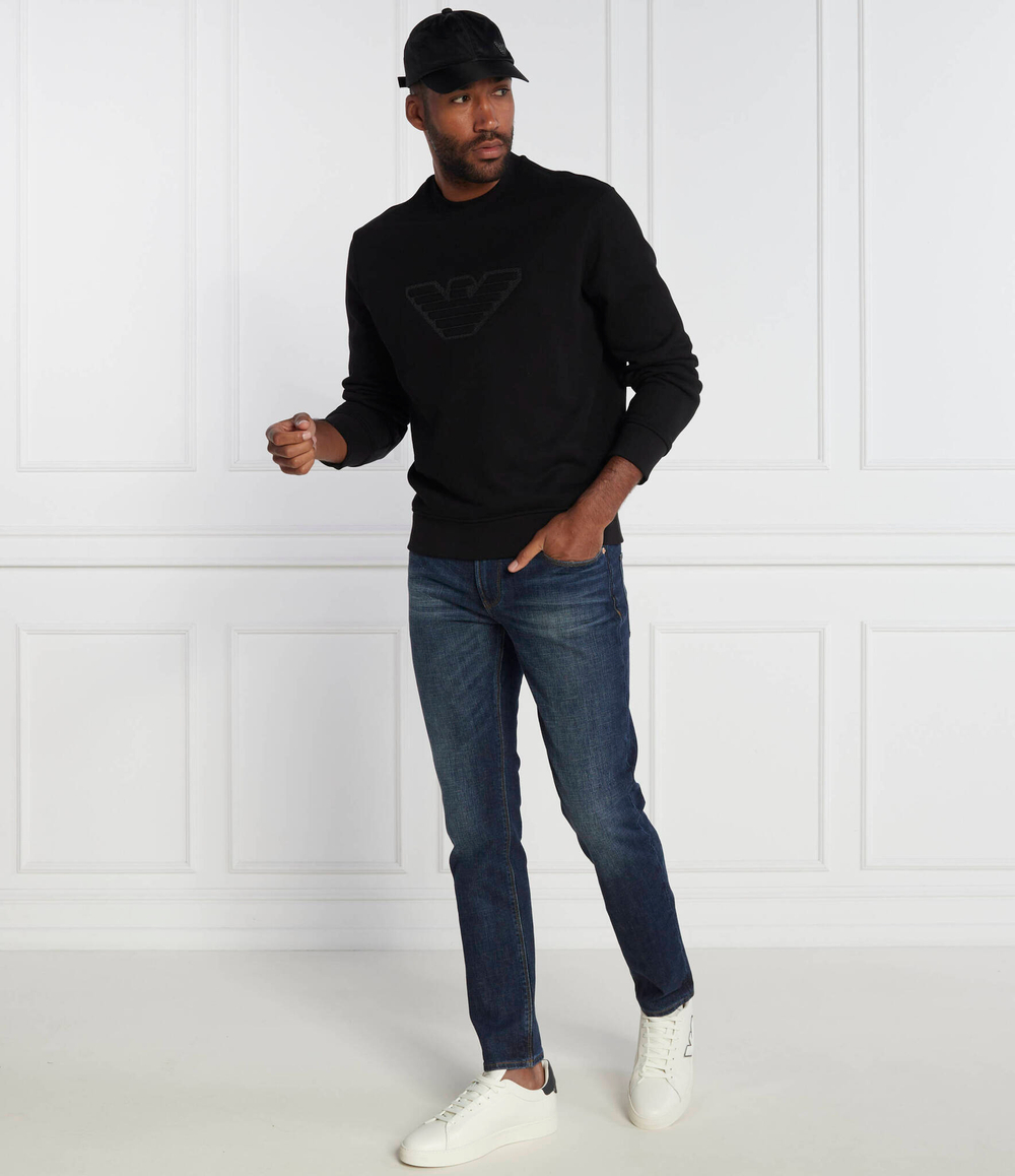 Худи Emporio Armani - черный(6R1MG5 1JWPZ)