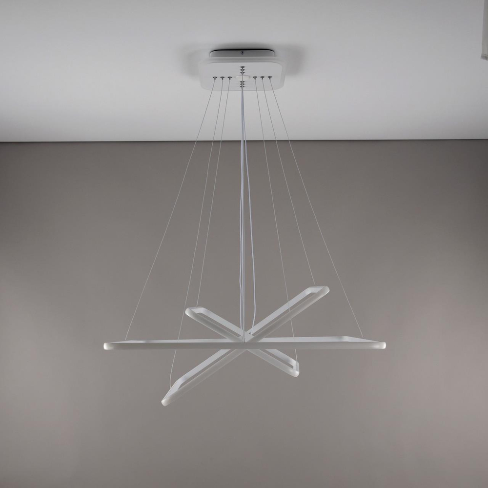 Подвесная светодиодная люстра Citilux Неон Смарт CL731AK110E