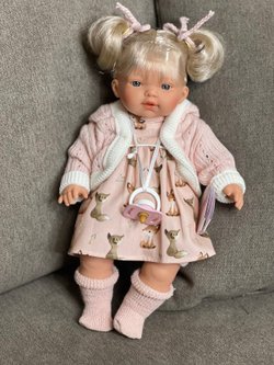 Кукла Llorens мягконабивная 33см Roberta (33142)