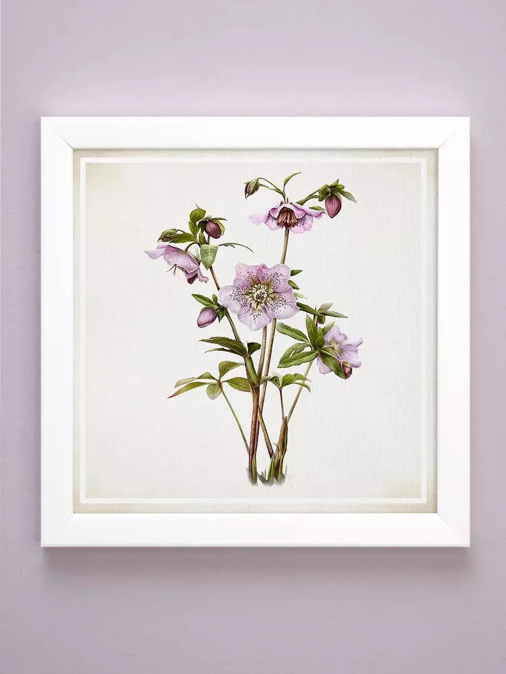 Картины на стену интерьерная на холсте 4 шт, 23*23 см