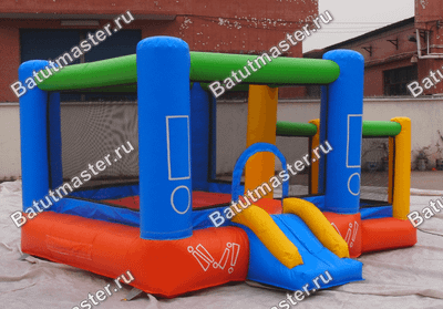 Надувной батут "Кубик"