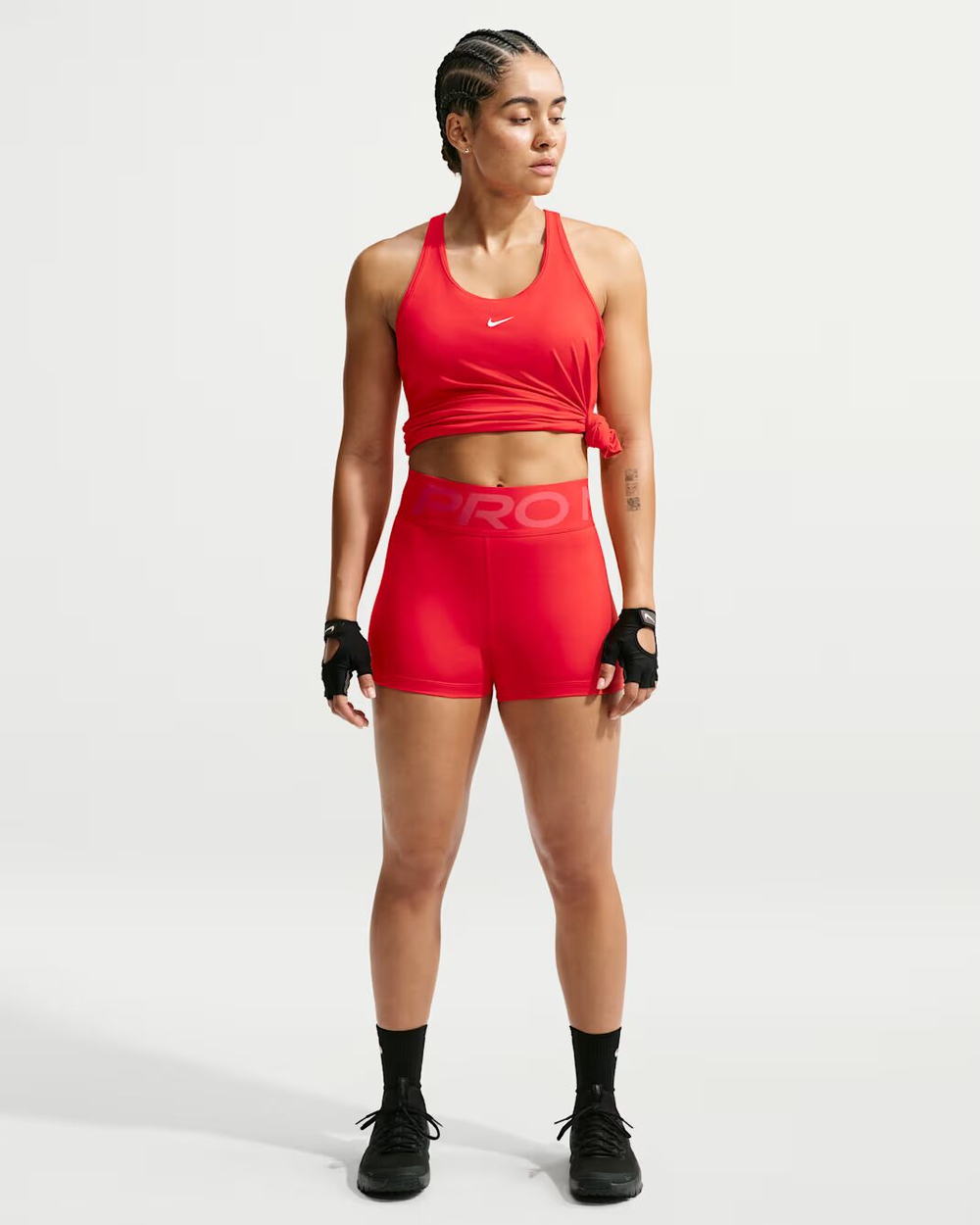 Nike Pro Sculpt Женские велосипедные шорты с высокой талией (8 см) - NIKE