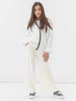 Брюки молочные для девочки арт. AT971