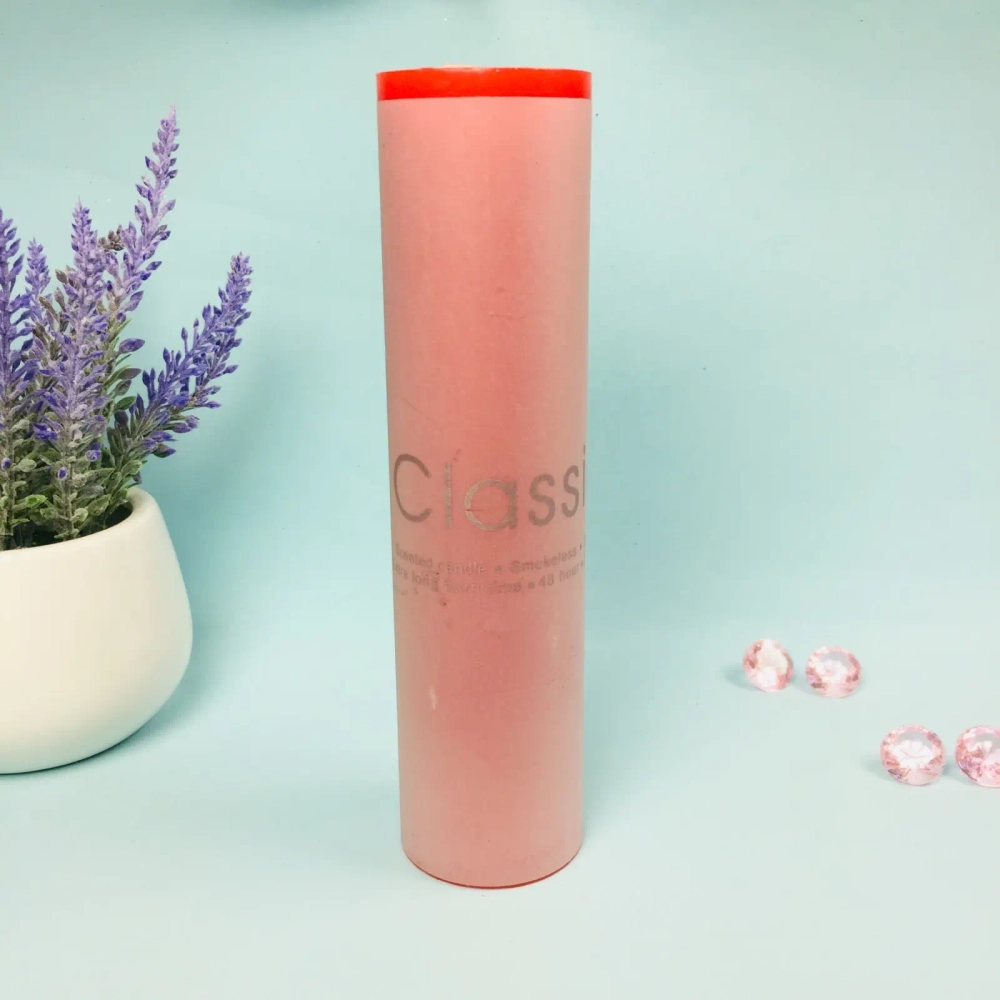 Свеча «Classic» 5*20см цвет красный ZD-005