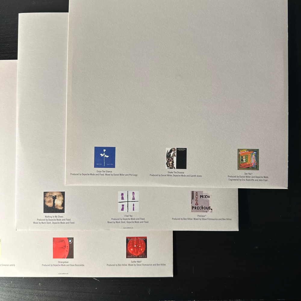 Depeche Mode ‎– The Best Of (Volume 2017) 3LP (Европа 2017г.)