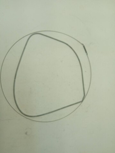 ZWS2101 кт9 Комплект хомутов для манжеты стиральной машины Zanussi б/у