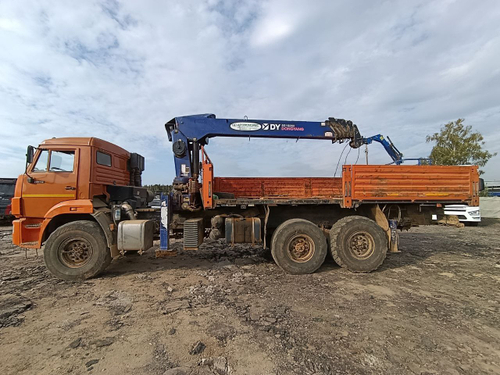 Агропромсервис 4382* на шасси КамАЗ 43118 6x6 Бортовой с КМУ 438240-02 (Дизельный, 11,8 л, 300 л.с.,