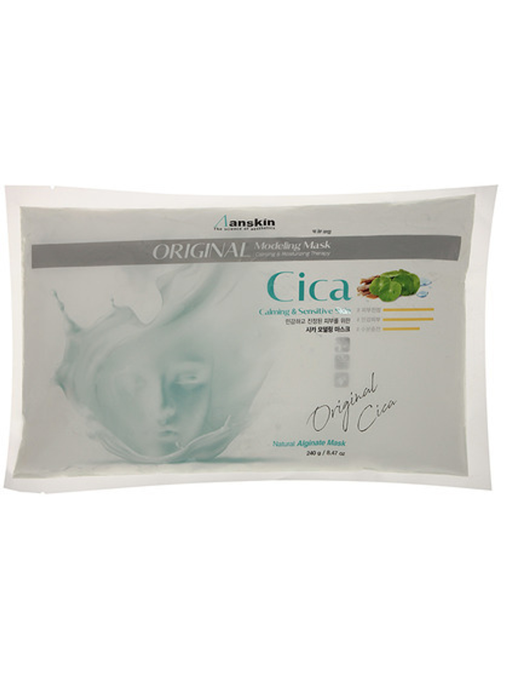 [Anskin] Original Cica Modeling Mask - Маска альгинатная с экстрактом центеллы, 240 гр