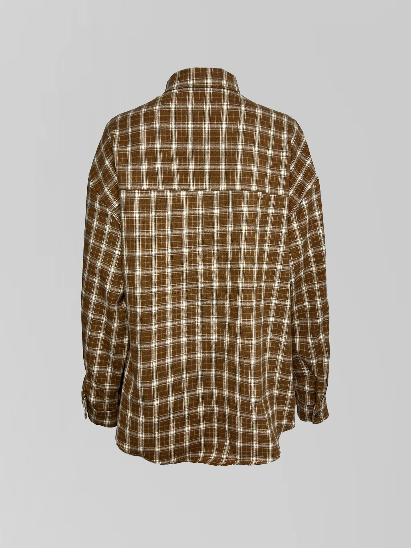 Рубашка Lan Lan 9136 удлиненная в клетку