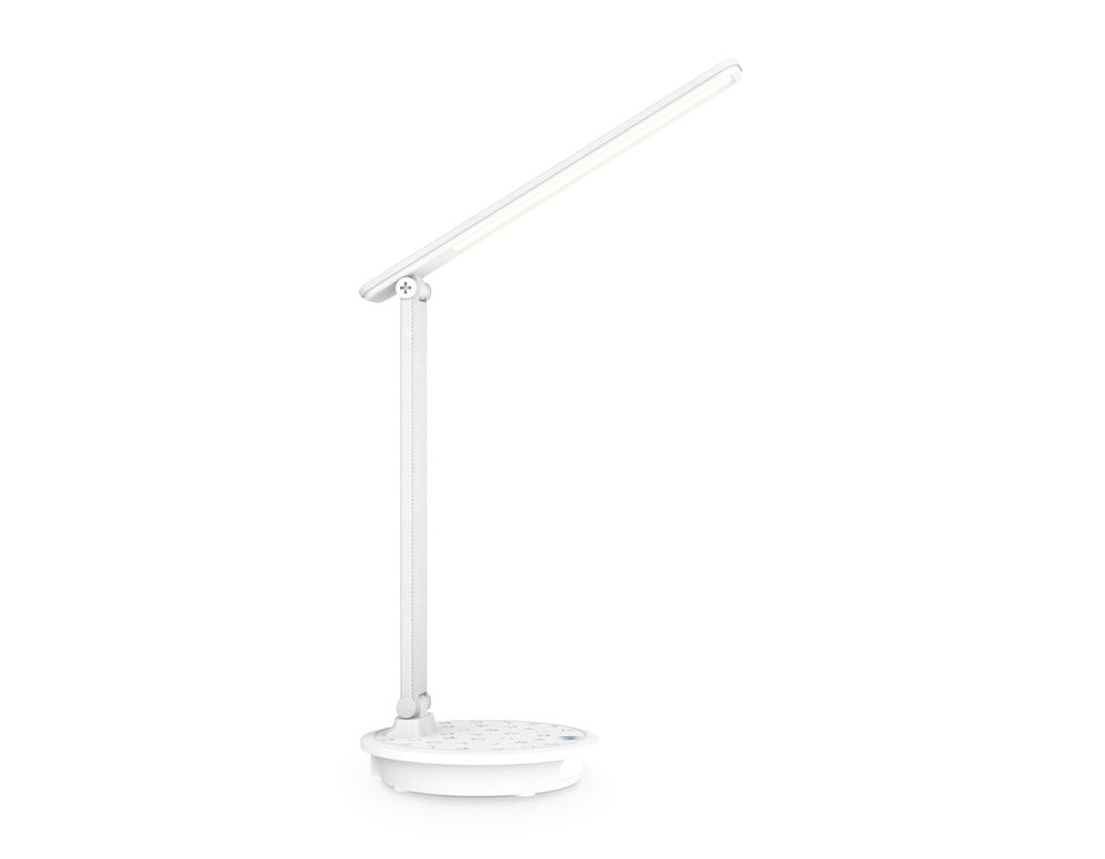 Светильник светодиодный настольный DE536 WH белый LED 2800-6500K 9W