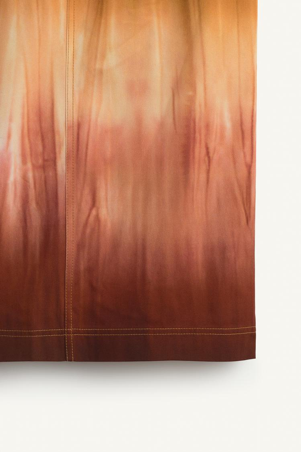 ZARA ЮБКА МИДИ СО СРЕДНЕЙ ТАЛИЕЙ ИЗ ХЛОПКОВОЙ ТКАНИ, С ПРИНТОМ