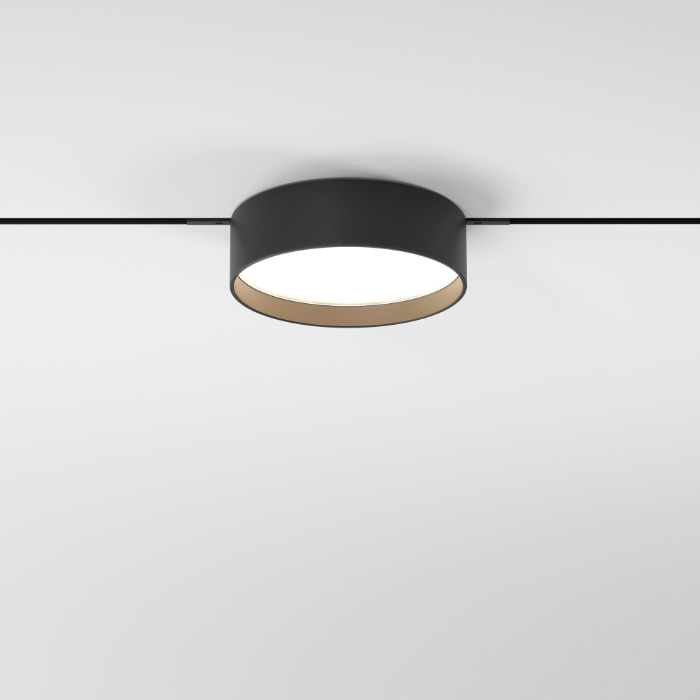 Mini Magnetic Трековый светильник 12W 3000K черный 85161/01