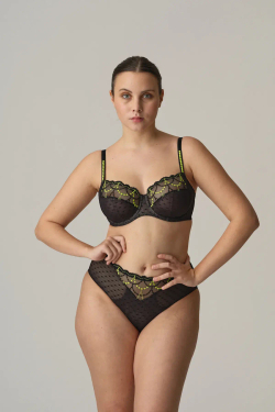 PRIMADONNA Twist Tepito Бюстгальтер с полной чашкой, черный