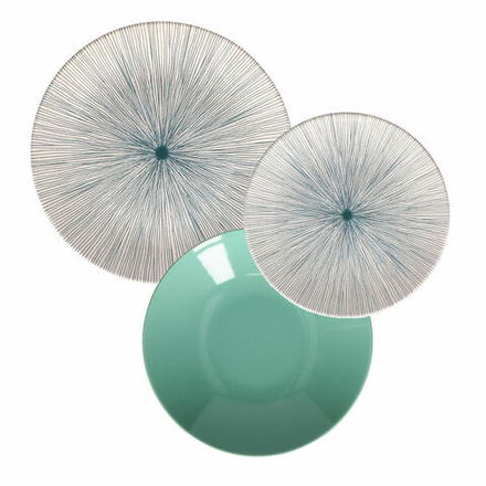 Rose&Tulipani - Набор тарелок Warm On Me на 6 персон (18 шт.) / артикул   R18380TA18  / GTIN 8018594569072